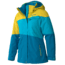 Marmot Moonshot Jacket - Women's-Aqua Blue / Yellow Vapor-Medium