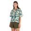 Marmot Muir Camp Novelty Short Sleeve - Womens, Frosty Green Pollinate, Medium, M15348-23311-M