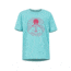 Marmot Nico Tee - Girl's, Tahiti Blue Heather, Large, 42830-1902-L