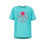 Marmot Nico Tee - Girls, Tahiti Blue Heather, Extra Large, 42830-1902-XL