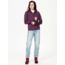 Marmot Olden Polartec Hoody - Womens, Purple Fig, Large, M13186-22260-L