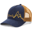 Marmot Peak Bagger Cap, Arctic Navy/Scotch, One Size, 19880-3164-ONE
