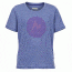 Marmot Post Time Short Sleeve Tee - Girl's -Medium-Gemstone Heather, 889169866135