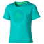 Marmot Post Time Short Sleeve Tee - Girl's -Small-Gem Green Heather