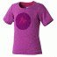 Marmot Post Time Short Sleeve Tee - Girl's -Large-Beet Purple Heather, 785562767553
