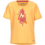 Marmot Post Time Short Sleeve Tee - Girl's -Medium-Orangesicle Heather
