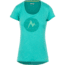 Marmot Post Time Short Sleeve Tee - Women's -Gem Green Heather-X-Small