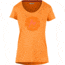 Marmot Post Time Short Sleeve Tee - Women's -Sweet Orange Heather-Medium, 889169856532