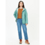 Marmot PreCip Eco Jackets - Womens, Blue Agave, Extra Small, 46700-3637-XS