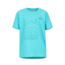 Marmot Purview Tee Short Sleeve - Boys, Tahiti Blue Heather, Extra Large, 42820-1902-XL