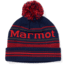 Marmot Retro Pom Hat - Mens, Arctic Navy/Brick, One Size, 17410-1598-ONE