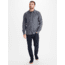 Marmot Ridgefield Heavyweight Flannel Overshirt - Mens, Steel Onyx, Medium, M13555-1515-M