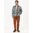 Marmot Ridgefield Sherpa Flannel Shirt Jacket - Mens, Moon River, Medium, M14654-1904-M