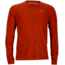Marmot Saxon Long Sleeve Tee - Men's-True Dark Rust Heather-Small