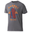 Marmot Men's BR Shaka Marmot Tee SS, Charcoal Heather, L, 900457-1204-L
