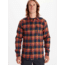 Marmot Tromso Midweight Flannel Long Sleeve - Mens, Dark Indigo, Large, 33320-2835-L