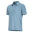 Marmot Wallace Polo Short Sleeve T-Shirt - Mens, Blue Granite Heather, 2XL 43520-3819-XXL