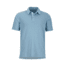 Marmot Wallace Polo Short Sleeve T-Shirt - Mens, Blue Granite Heather, 2XL 43520-3819-XXL