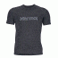 Marmot Windridge Short Sleeve Graphic Tee - Men's, Black/Cinder, Small, 785562858947