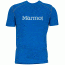 Marmot Windridge Short Sleeve Graphic Tee - Men's, True Blue/White, Small, 264829