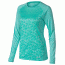 Marmot Crystal Long Sleeve - Women's, Ice Green Vortex-Medium, 65340-ICE GREEN VORTEX-M