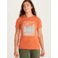 Marmot Woodblock Short Sleeve T-Shirt - Womens, Amber Heather, Medium, 46470-7391-M