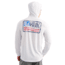 Marolina DBA HUK Huk Drift Long Sleeve Hoodie White L, H1200726-100-L