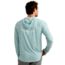 Marolina DBA HUK Huk Drift Performance Hoodie Long Sleeve Shirt Heron Blue L, H1200734-395-L