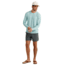 Marolina DBA HUK Huk Drift Performance Long Sleeve Shirt Heron Blue S, H1200735-395-S