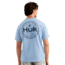 Marolina DBA HUK Huk Marlin Circle Short Sleeve Pocket Shirt Cerulean S, H1000594-423-S