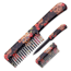 Master Cutlery BladesUSA Self Defense Comb Knife, 3 in, 3Cr13 Stainless Steel Stainless Steel, Spear Point, Multicolor, PK-107S