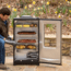 Masterbuilt MES 140G Bluetooth Digital Electric Smoker, Stainless Steel, Silver, Medium, MB20074719