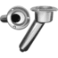 Mate Series Stainless Steel 30 Rod &amp; Cup Holder - Drain - Round Top 72501