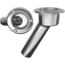 Mate Series Stainless Steel 30 Rod &amp; Cup Holder - Open - Round Top 72504