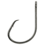 Matzuo Circle Hook, Straight Eye, Black Chrome, Size 2, 122011-2