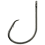 Matzuo Circle Hook,Straight Eye,Black Chrome,Size 6/0 008278