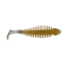 Matzuo Gaikotsu 3.5in Ribbed Swimmer 8pk, Black Tail Goby, MTZGK3.5BTG