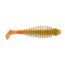 Matzuo Gaikotsu 3.5in Ribbed Swimmer 8pk, Fire Tail Gold, MTZGK3.5FTGLD