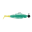 Matzuo Gaikotsu Pre-Rigged Swimmer 3.5in 3pk, 1/8th oz Green Chart Glitter, GK3.5GRNCHRT3PK