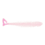 Matzuo Gaikotsu Ribbed Curl Tail 4" 8pk, Pearl Pink, MTZGKCT4.0PRLPNK