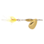 Matzuo Sickle Shockwave Spinner Bait 1/8oz Gold, 3MS-GOLD
