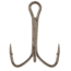 Matzuo Sickle Treble, Black Chrome, Size 1/0, 340011-1/0