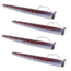 Matzuo Weedless Ned Rig 1/16oz PearlGoby 4pk, MZMFW116-PG