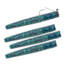 Matzuo Weedless Ned Rig, Black/Blue, 1/16oz, 4 Pack, MZMFW116-BB
