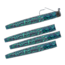 Matzuo Weedless Ned Rig, Black/Blue, 1/8oz, 4 Pack, MZMFW18-BB