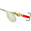 Mepps Aglia In-Line Spinner 1/12 oz, Plain Treble Hook, Silver Blade, B0 S