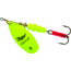 Mepps Aglia In-Line Spinner 1/2 oz, Plain Treble Hook, Hot Chartreuse, B5 HC