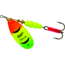 Mepps Aglia In-Line Spinner 1/2 oz, Plain Treble Hook, Hot Firetiger Blade, B5 HFT