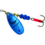 Mepps Aglia In-Line Spinner 1/3 oz, Plain Treble Hook, Blue &amp; Platinum Blade, B4 BLP