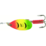 Mepps Aglia In-Line Spinner 1/4 oz, Plain Treble Hook, Hot Firetiger Blade, B3 HFT